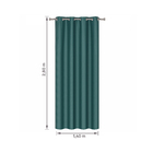 Cortina Blackout Alycia Verde 1,40x2,80m 1 Folha Inspire