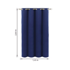 Cortina Blackout Azul 1,40x2,60m Inspire