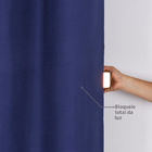 Cortina Blackout Azul 1,40x2,60m Inspire