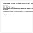 Cortina Blackout Bege Com Voil Xadrez Corta Luz 100% 2,80m X