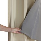 Cortina Blackout Blecaute Pvc Com Voil Tecido 2,80 M X 2,30 M