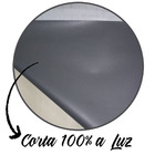 Cortina Blackout Cinza 1,40 X 2,80 Para Sala Quarto Premium