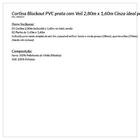 Cortina Blackout Cinza Com Voil 2,80m X 1,60m Ideal Para Varã