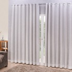 Cortina Blackout Com Linho 2,80x1,80 Para Varão Simples Palha