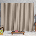 Cortina Blackout Com Linho 2,80x2,30 Para Trilho Suíço Avelã