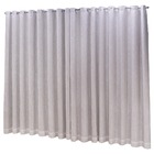 Cortina Blackout Com Linho 4,00x2,70 Para Varão Simples Palha