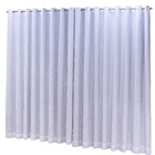Cortina Blackout Com Linho 5,00x2,50 Para Varão Simples Branc