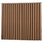 Cortina Blackout Com Voil 2,80x2,50 Para Varão Duplo Gelo