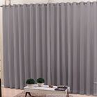 Cortina Blackout Com Voil 5,00x2,50 Para Varão Simples Cinza