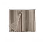 Cortina Blackout Com Voil 6,00x2,30 Para Trilho Suíço Avelã