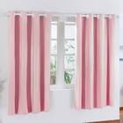 Cortina Blackout Corta Luz 2m X 1,80m Rosa Com 16 Ilhós Para