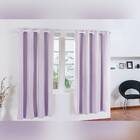 Cortina Blackout Corta Luz 2m X 2m Lilás Com 16 Ilhós Para Va