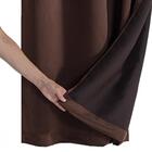 Cortina Blackout Corta Luz 70 % Tecido 2,80 X 1,60 - Tabaco