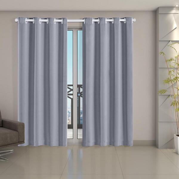 Cortina Blackout Corta Luz 70 % Tecido 2,80 X 2,30 - Gelo