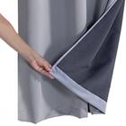 Cortina Blackout Corta Luz 70 % Tecido 2,80 X 2,30 - Gelo