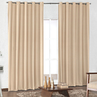 Cortina Blackout Corta Luz de Tecido 3,60m x 2,70m Avelã com