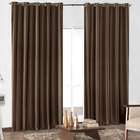 Cortina Blackout Corta Luz de Tecido 3,80m x 2,70m Tabaco com