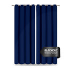 Cortina Blackout Corta Luz Marinho De Pvc 2,80m X 2,80m Ideal