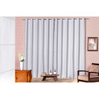 Cortina Blackout De Tecido Solaris 4m X 2,50m Gelo Para Varão