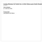 Cortina Blackout De Varão Simples 3m X 2,60m Para Quarto Ou S