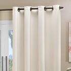 Cortina Blackout Em Tecido Bege Corta Luz 2 80m X 2 30m