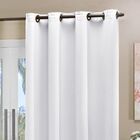 Cortina Blackout Em Tecido Branco Gelo Corta Luz 3 00m X 2 70m