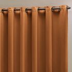Cortina Blackout Em Tecido Class Avelã Corta Luz 4 00m X 2 70m