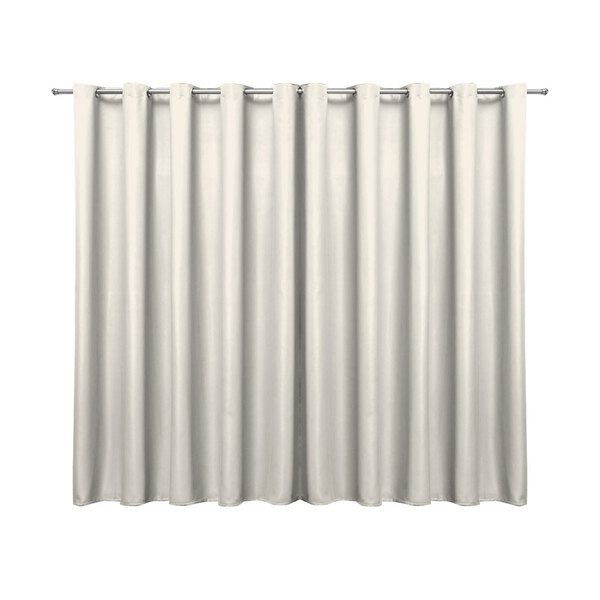 Cortina Blackout Em Tecido Palha 4,00m X 2,70m 75% De Corta L