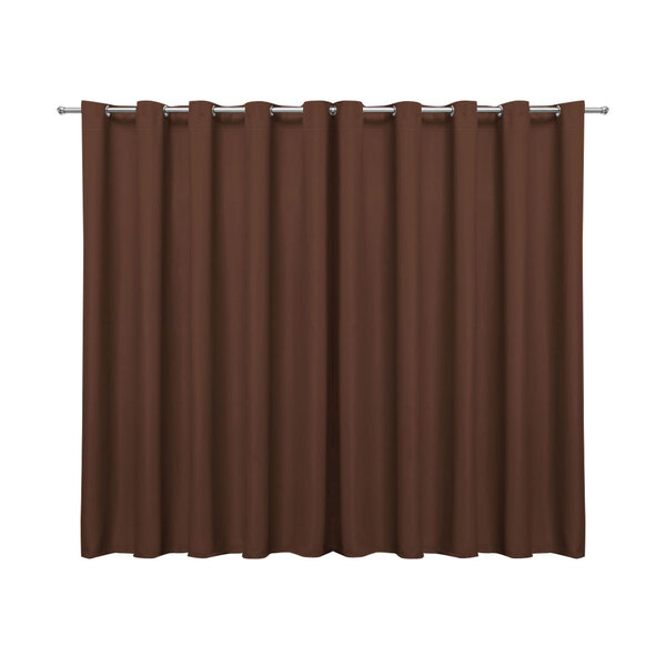Cortina Blackout Em Tecido Tabaco 2,70m X 1,80m 75% De Corta
