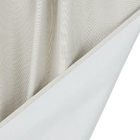 Cortina Blackout Hera Rodizio Deslizante Poliéster Bege 2,60x2,30m 2 Folhas Vestis