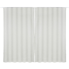 Cortina Blackout Hera Rodizio Deslizante Poliéster Off White 4,00x2,50m 2 Folhas Vestis