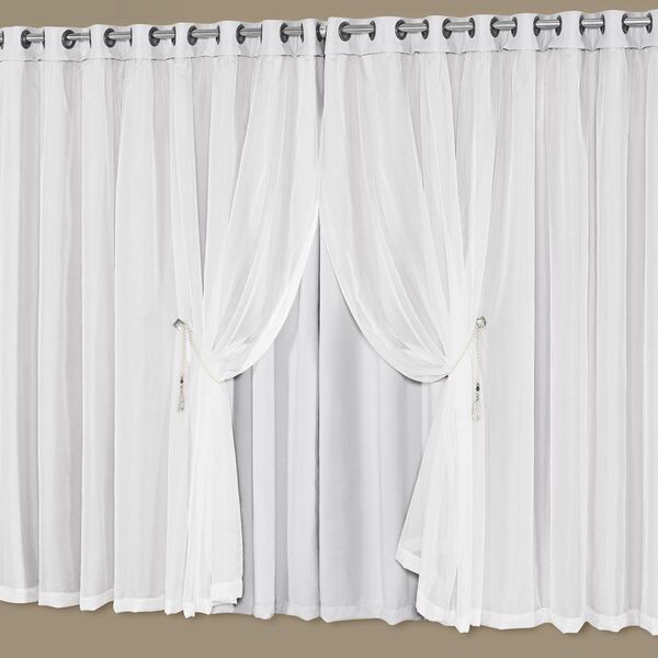 Cortina Blackout Idealle 3 00m X 2 50m - Gelo