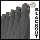 Cortina Blackout Jade Corta Luz 6,60 X 2,90 Quarto Cinza