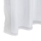 Cortina Blackout Lava Fácil Fundo Cinza Branca 2,80x2,40m 2 Folhas Marka Têxtil