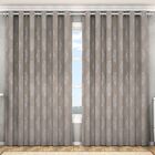 Cortina Blackout Medalhão - 4,00m x 2,50m - Marrom - P/ Varão