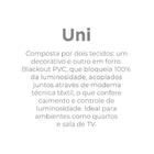 Cortina Blackout Para Sala Quarto Uni Rubi 2,60m X 1,70m