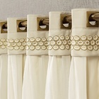 Cortina Blackout Para Varão 4,00 X 2,70 Alemanha Bege Cor 68