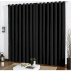 Cortina Blackout Preta 4,00 X 2,70 Metros Quarto/sala Com Ilh