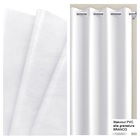 Cortina Blackout Pvc Branco 1,80m X 2,80m Hollywood