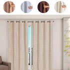 Cortina Blackout Pvc Com Voil Tecido 2,00 M X 1,40 M  - Casa