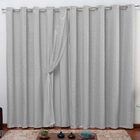 Cortina Blackout Pvc Com Voil Tecido 2,00 M X 1,40 M  - Casa