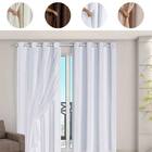 Cortina Blackout Pvc Com Voil Tecido 4,0 M X 2,5 M  - Casa Do