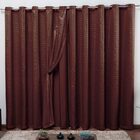 Cortina Blackout Pvc Com Voil Tecido Xadrez 2,8 M X 2,3 M  -