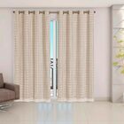 Cortina Blackout Pvc Com Voil Tecido Xadrez 2,8 M X 2,3 M  -