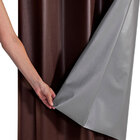 Cortina Blackout Pvc Corta 100 % A Luz 2,20 X 1,30 Tabaco