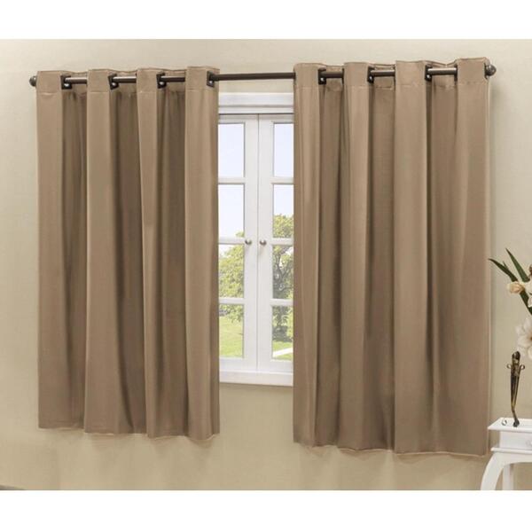 Cortina Blackout Pvc Corta 100 % A Luz 2,80 M X 1,60 M Avelã