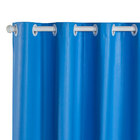 Cortina Blackout Pvc Corta 100 % A Luz 2,80 M X 2,30 M Azul