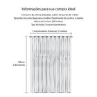 Cortina Blackout Pvc Corta 100 % A Luz 2,80 M X 2,80 M Lilás