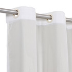 Cortina Blackout PVC e Voil Color Bege 2,00x1,30m Inspire