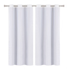 Cortina Blackout PVC e Voil Color Branca 2,00x1,30m Inspire